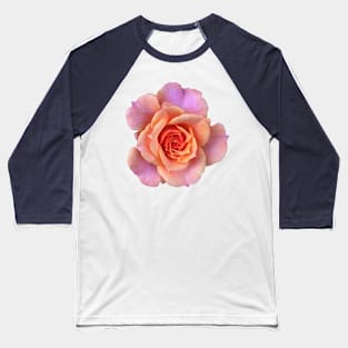 Pink Rose Baseball T-Shirt